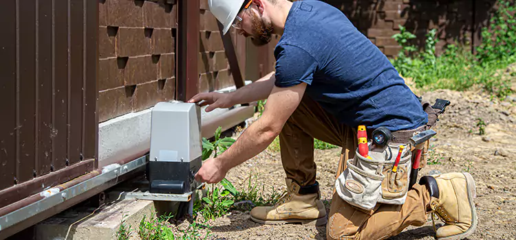 Electric Driveway Gate Installation Charlesbourg